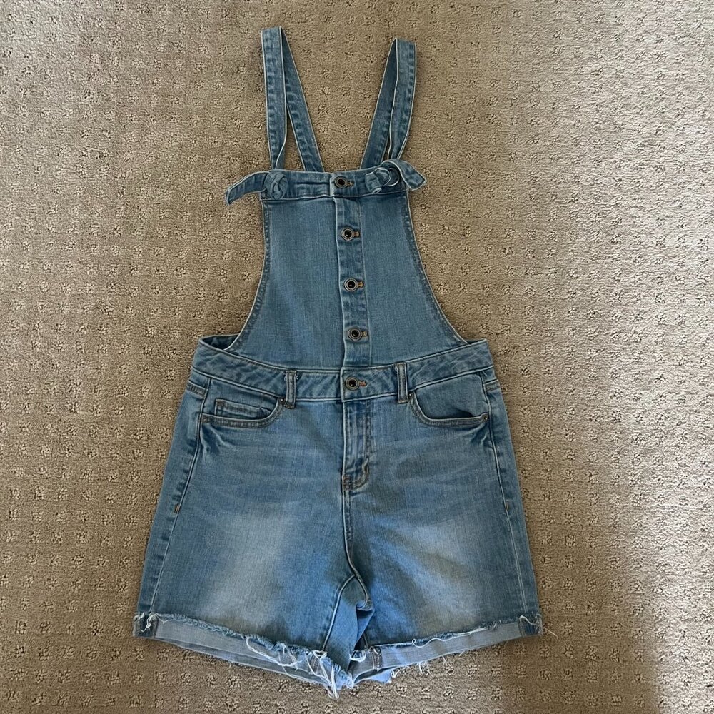 clride.n denim overall shorts